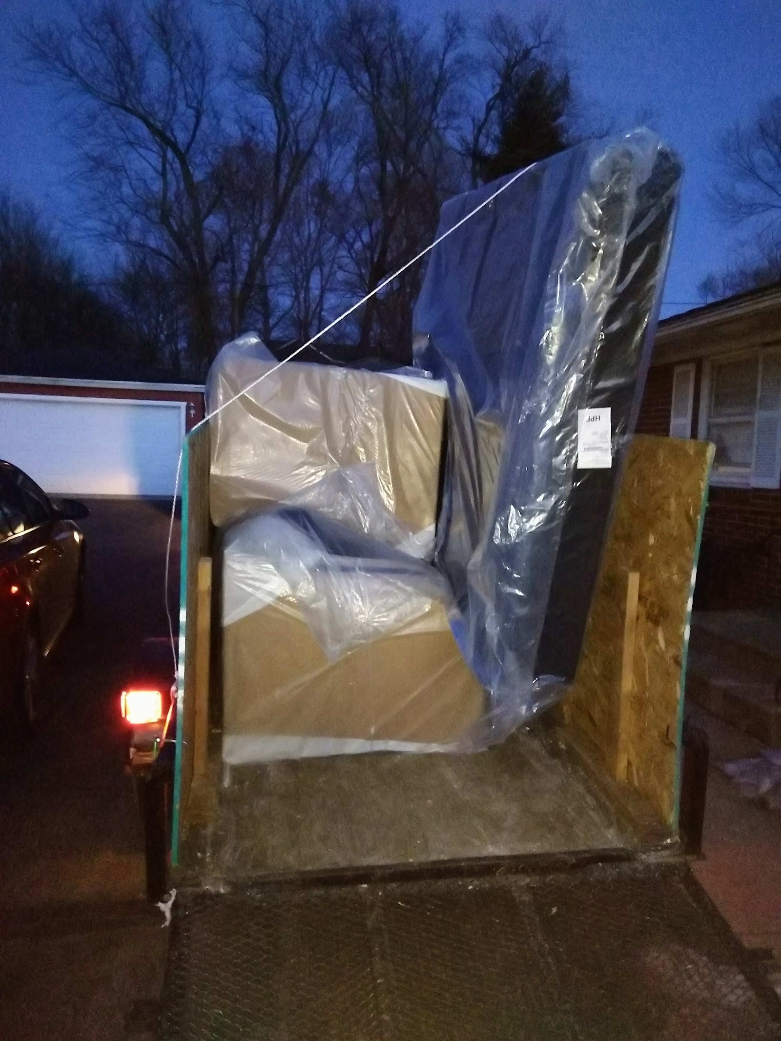 Yard waste removal in Rockford area by DC Hauling